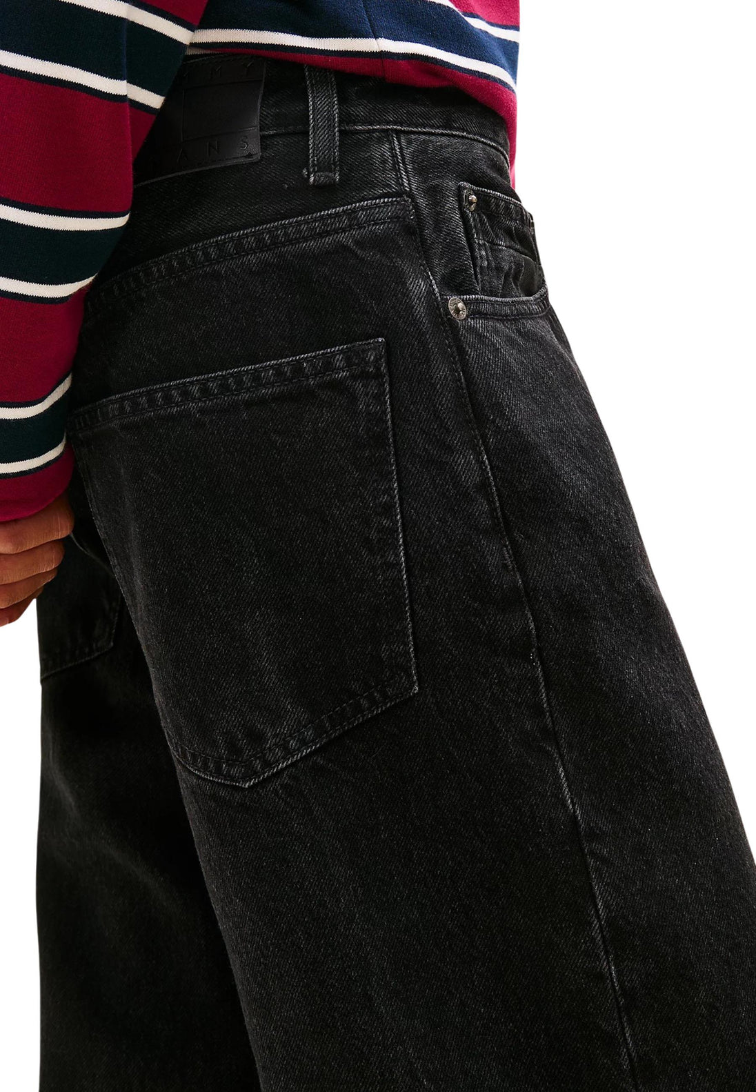 Jean Tommy Hilfiger Jeans couleur noir — vue 5