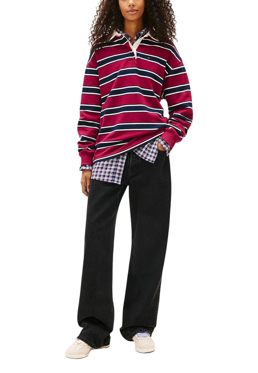 Jean Tommy Hilfiger Jeans couleur noir — vue 4