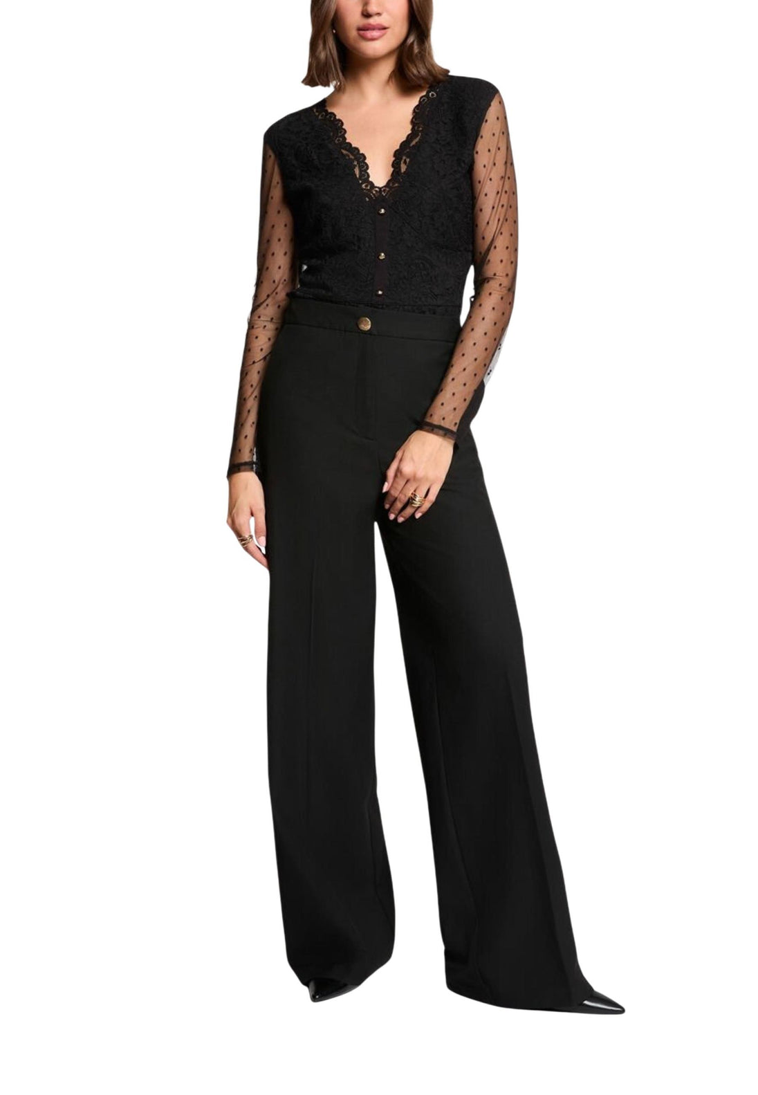 Blouse Morgan De Toi couleur noir — vue 3