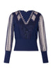 Blouse Morgan De Toi couleur bleu — vue 2