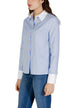 Chemise Morgan De Toi couleur bleu azur — vue 4