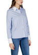 Chemise Morgan De Toi couleur bleu azur — vue 5