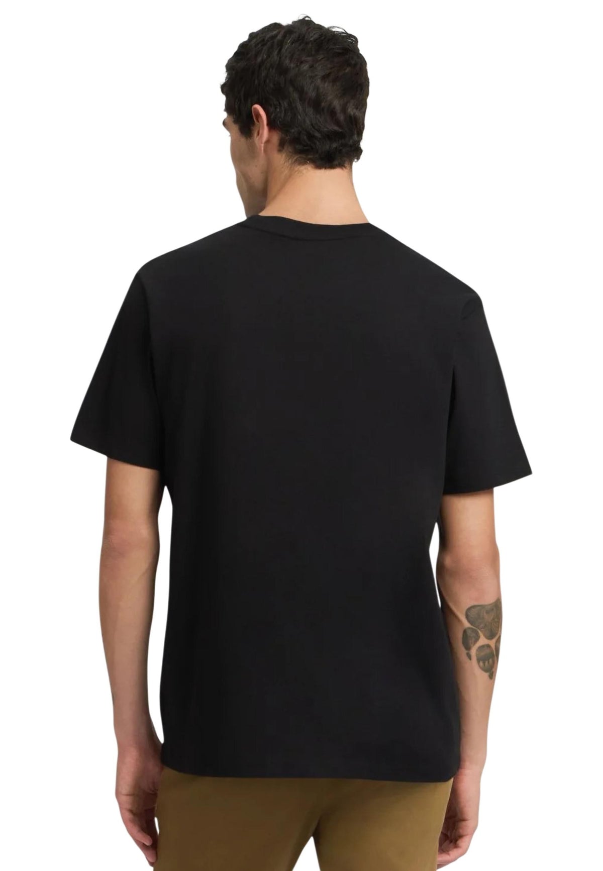 T-shirt Replay couleur noir — vue 2
