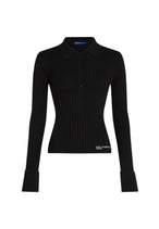 Polo Karl Lagerfeld Jeans couleur noir — vue 5
