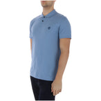 Polo Timberland couleur bleu azur — vue 3