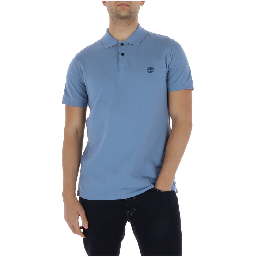 Polo Timberland couleur bleu azur