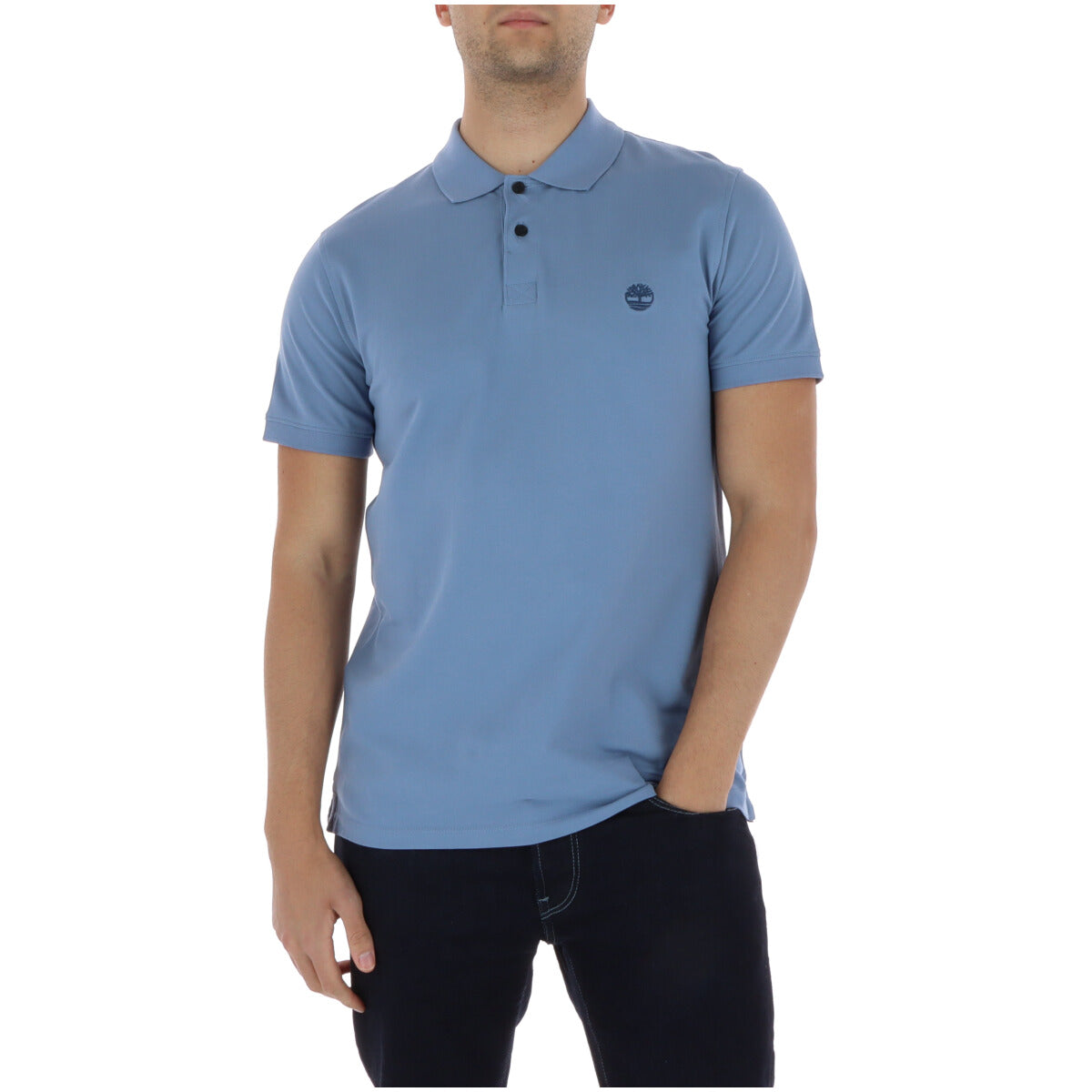 Polo Timberland couleur bleu azur