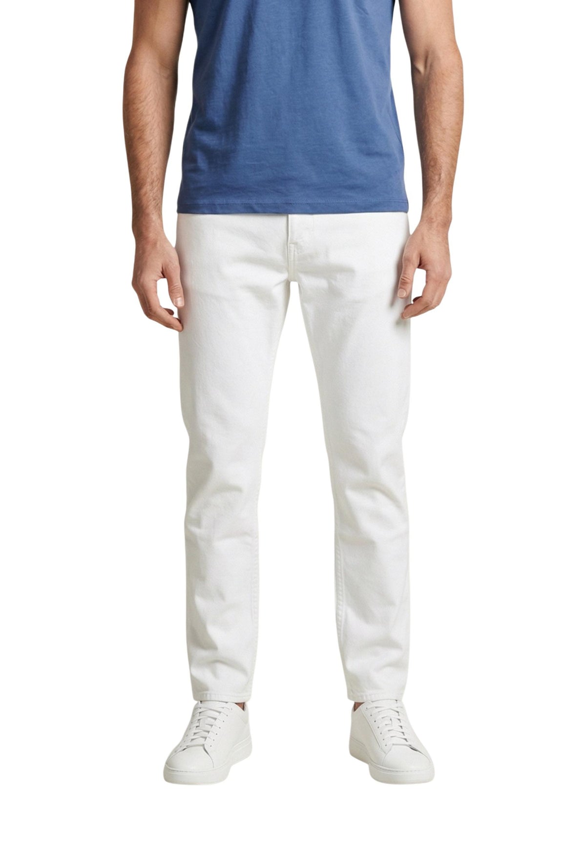 Pantalon Calvin Klein Jeans couleur blanc