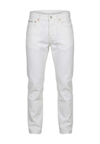 Pantalon Calvin Klein Jeans couleur blanc — vue 5