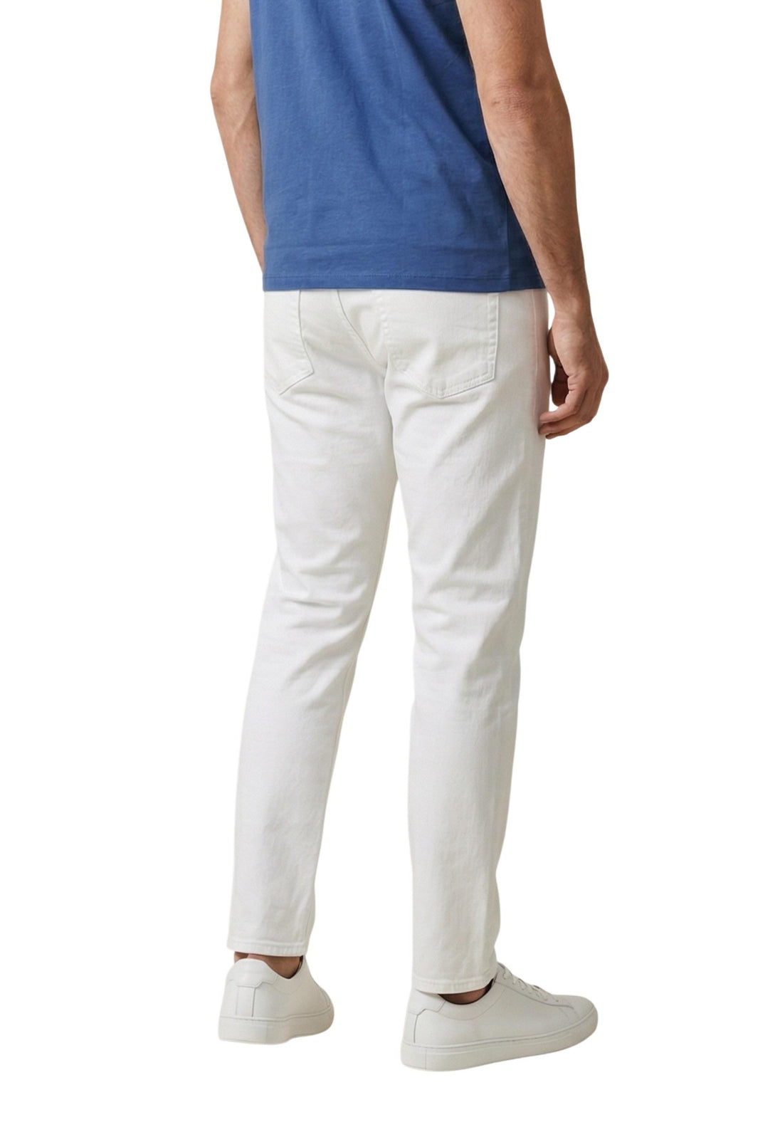 Pantalon Calvin Klein Jeans couleur blanc — vue 2