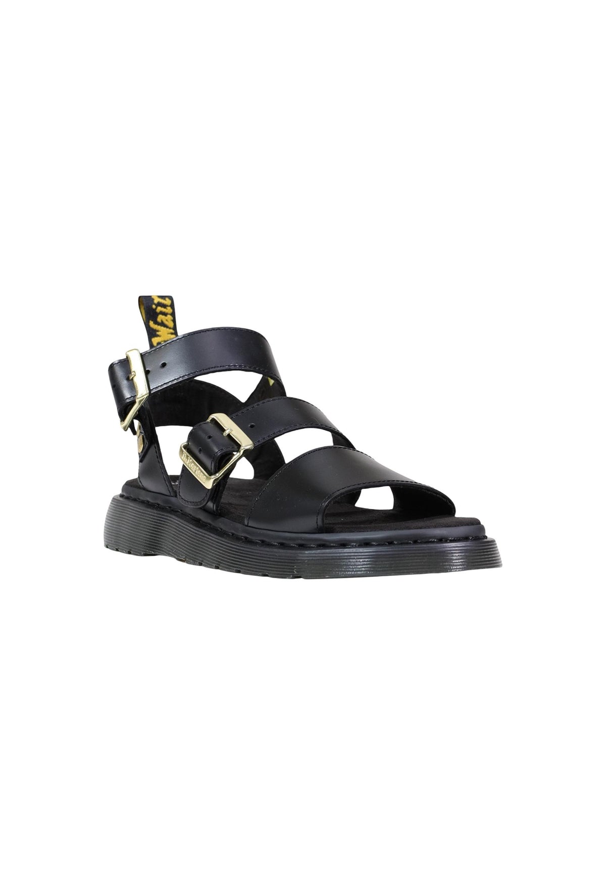 Sandales Dr. Martens couleur noir — vue 2