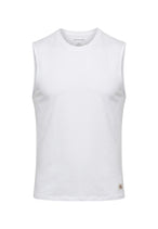Débardeur Calvin Klein Jeans couleur blanc — vue 4