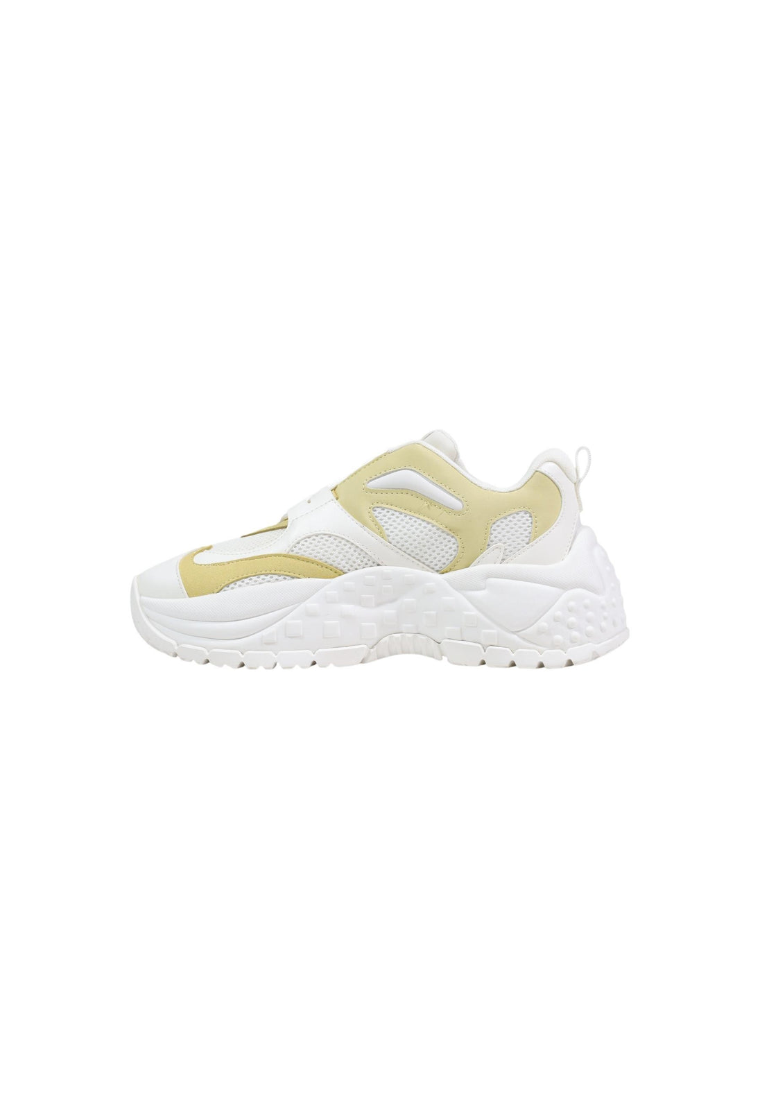 Baskets Armani Exchange couleur jaune — vue 3