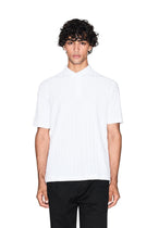 Polo Armani Exchange couleur blanc — vue 4