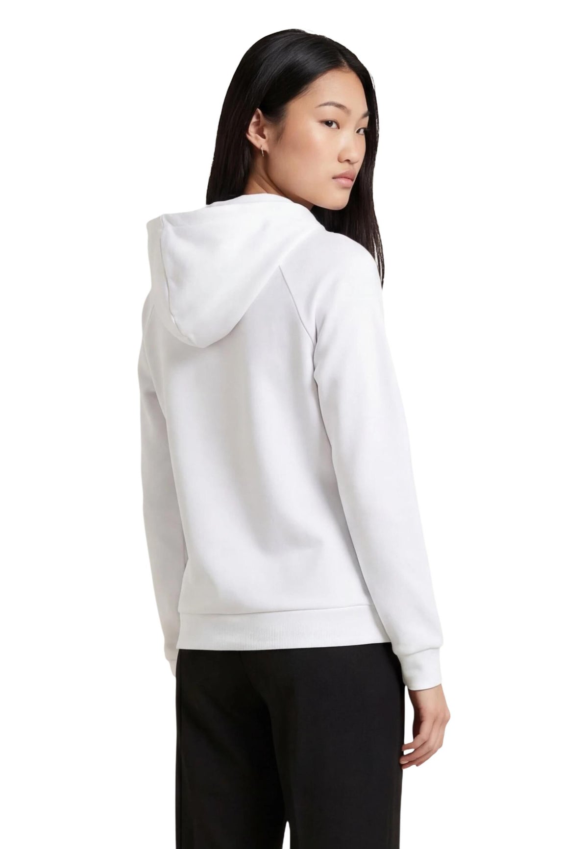 Sweat Armani Exchange couleur blanc — vue 2