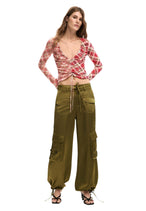 Pantalon Desigual couleur vert — vue 5