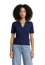 Polo Guess couleur bleu