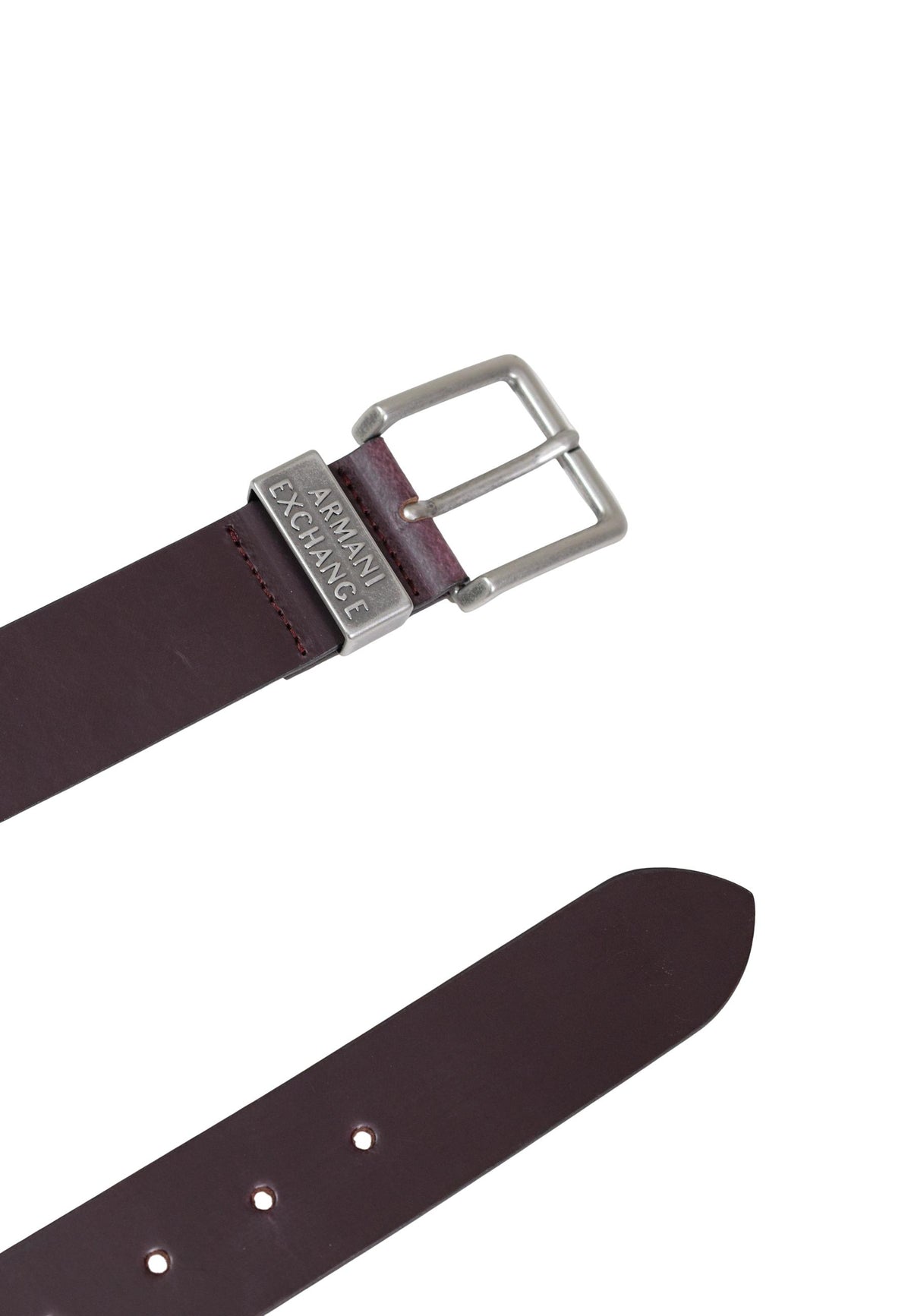 Ceinture Armani Exchange couleur marron — vue 5