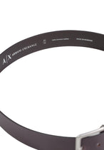 Ceinture Armani Exchange couleur marron — vue 4