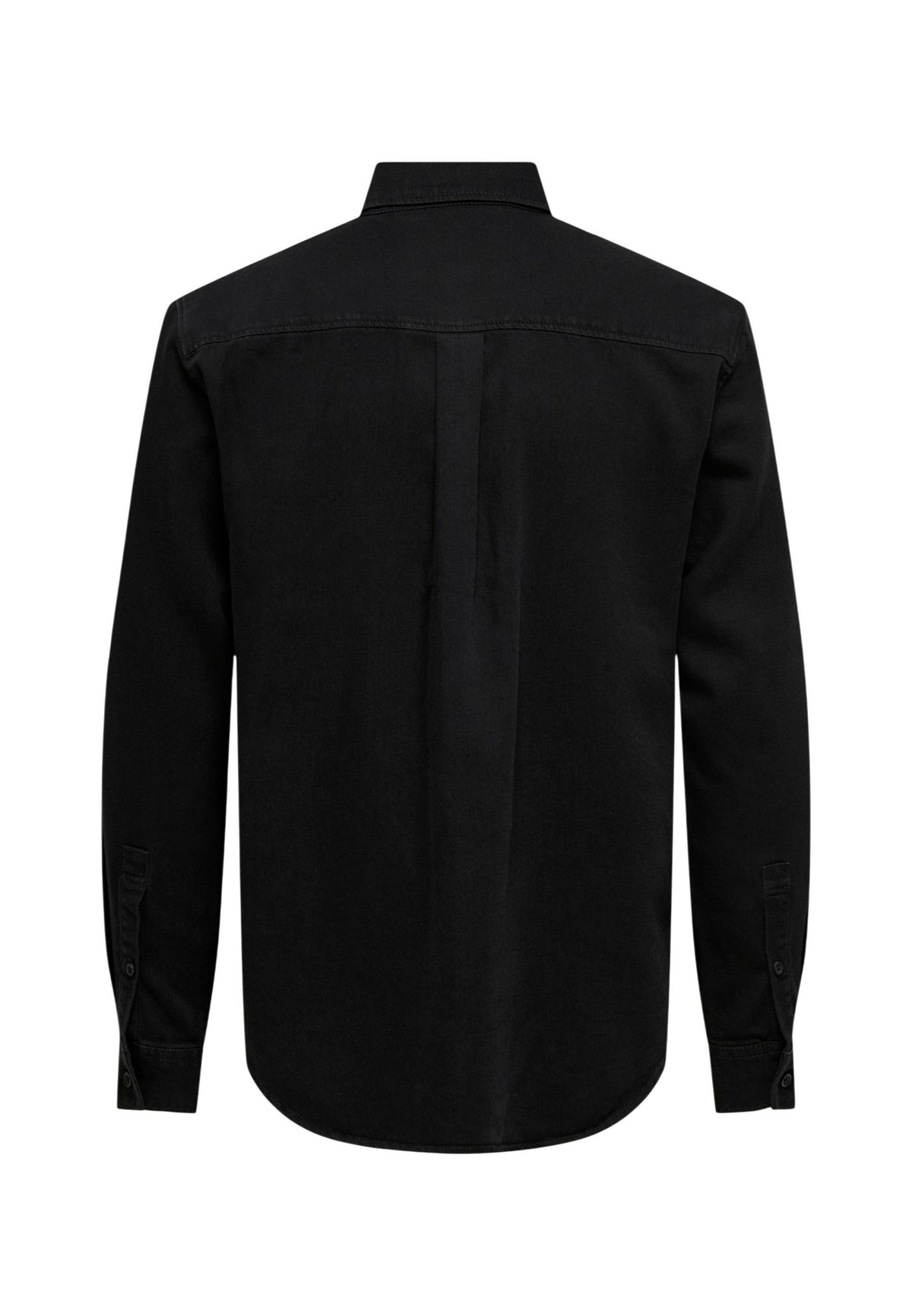 Chemise Only & Sons couleur noir — vue 2