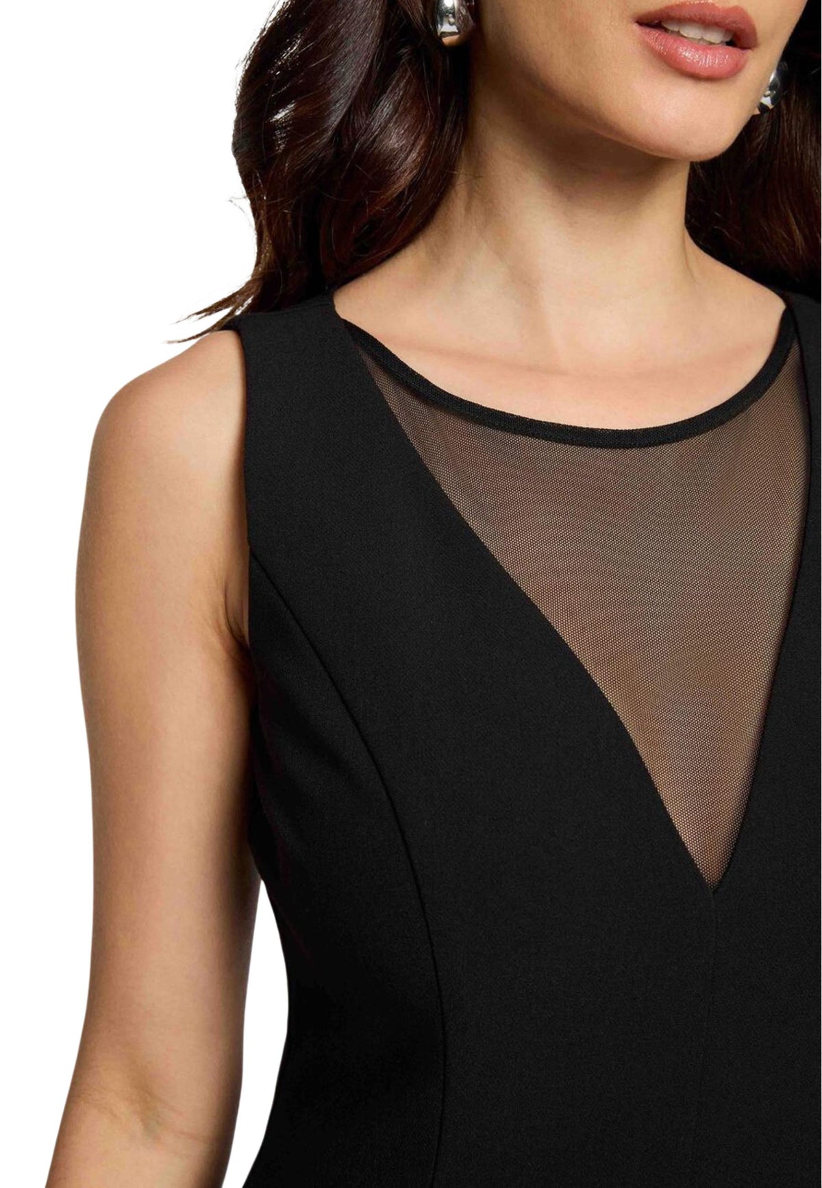 Robe Morgan De Toi couleur noir — vue 4