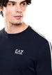 T-shirt Ea7 couleur bleu — vue 4