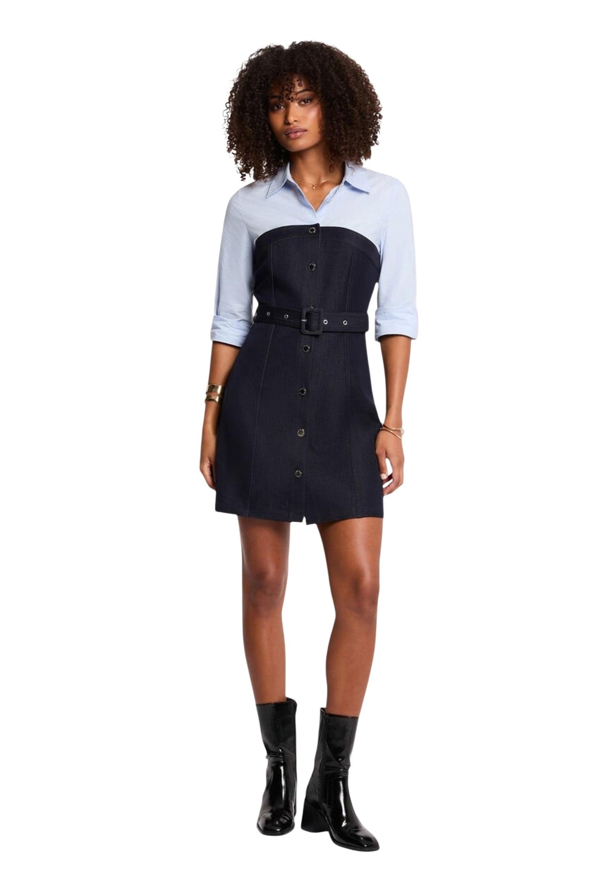 Robe Morgan De Toi couleur bleu