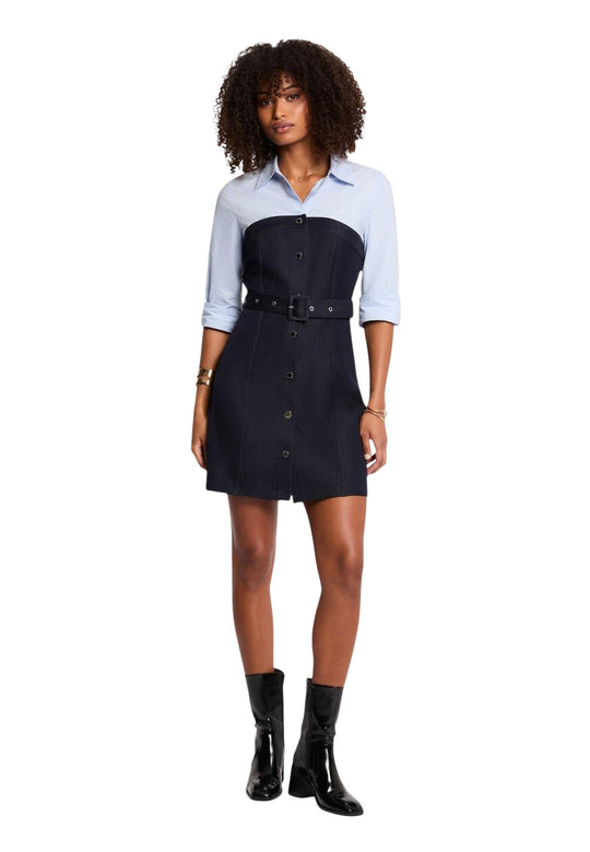 Robe Morgan De Toi couleur bleu