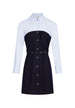 Robe Morgan De Toi couleur bleu — vue 5