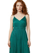 Robe Morgan De Toi couleur vert — vue 4