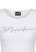 T-shirt Ea7 couleur blanc — vue 5