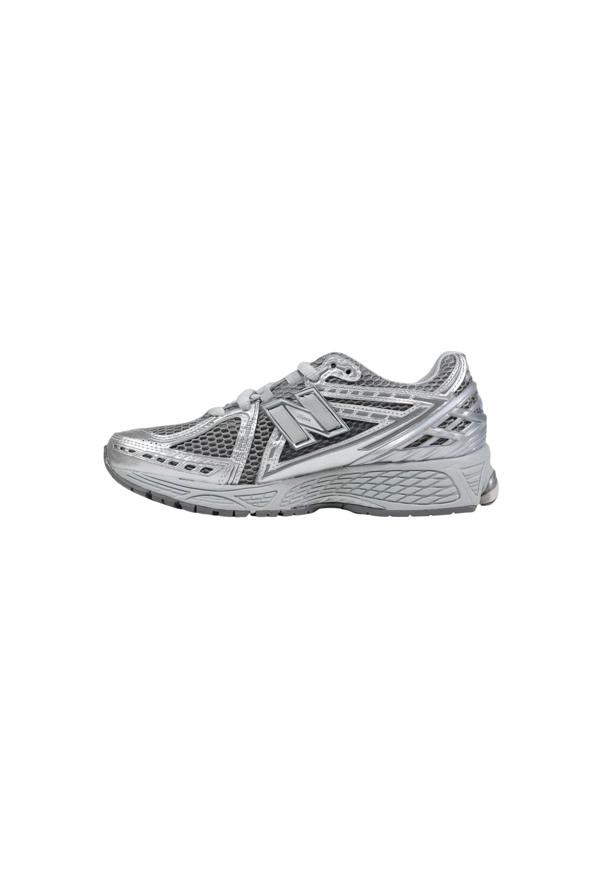Baskets New Balance couleur argenté — vue 3