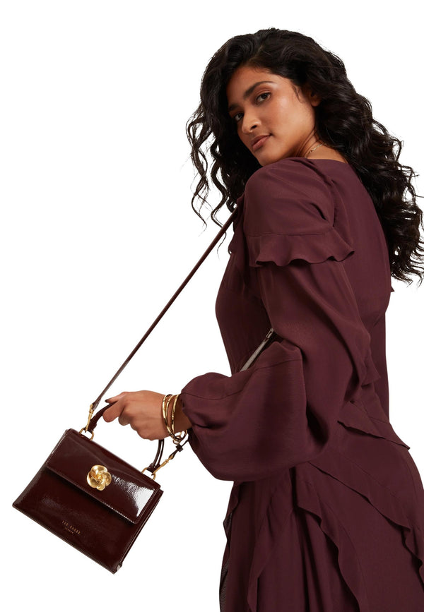 Sac Ted Baker couleur bordeaux — vue 2