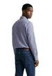 Chemise Armani Exchange couleur bleu azur — vue 3