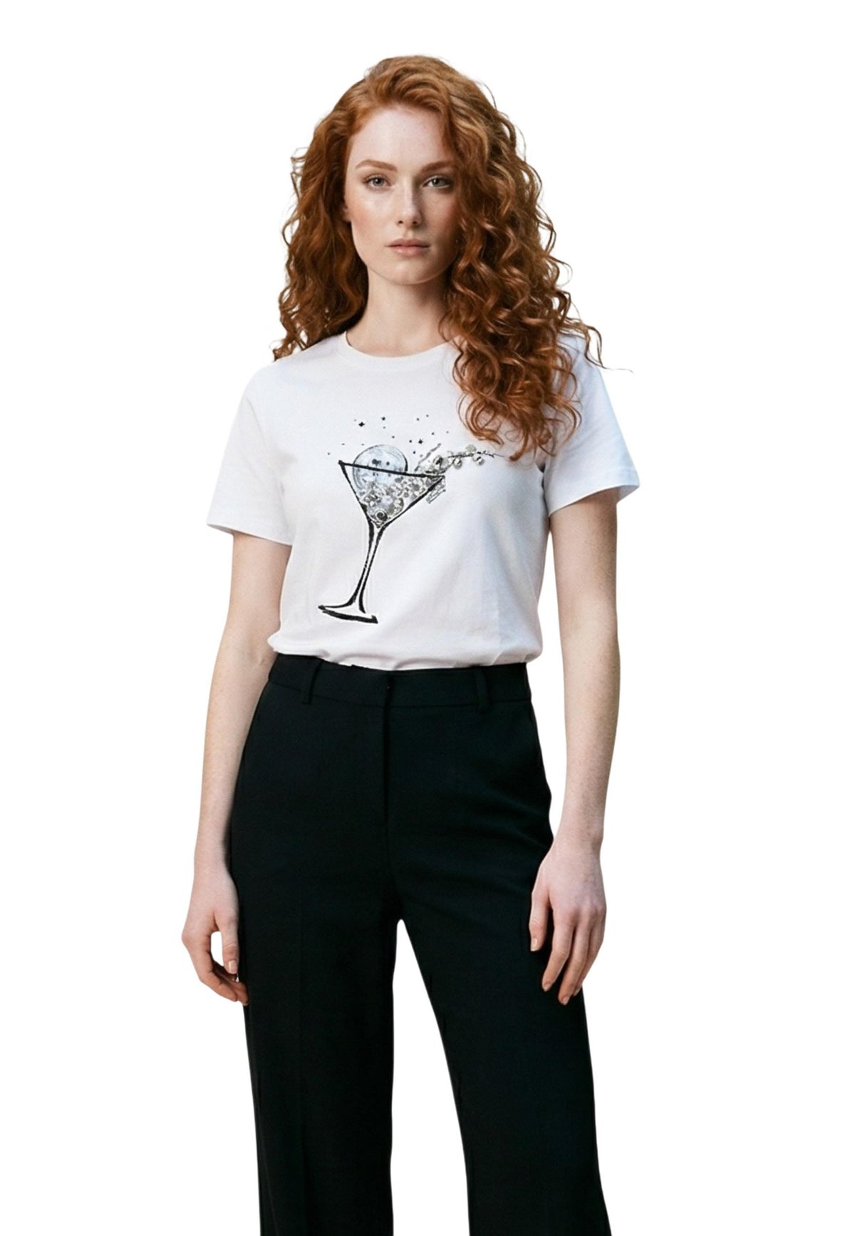 T-shirt Liu Jo couleur blanc