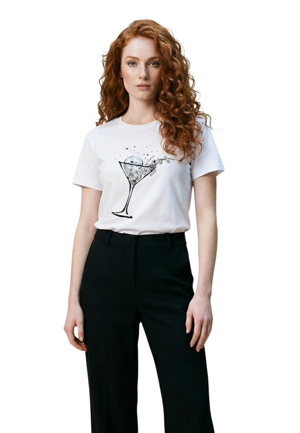 T-shirt Liu Jo couleur blanc
