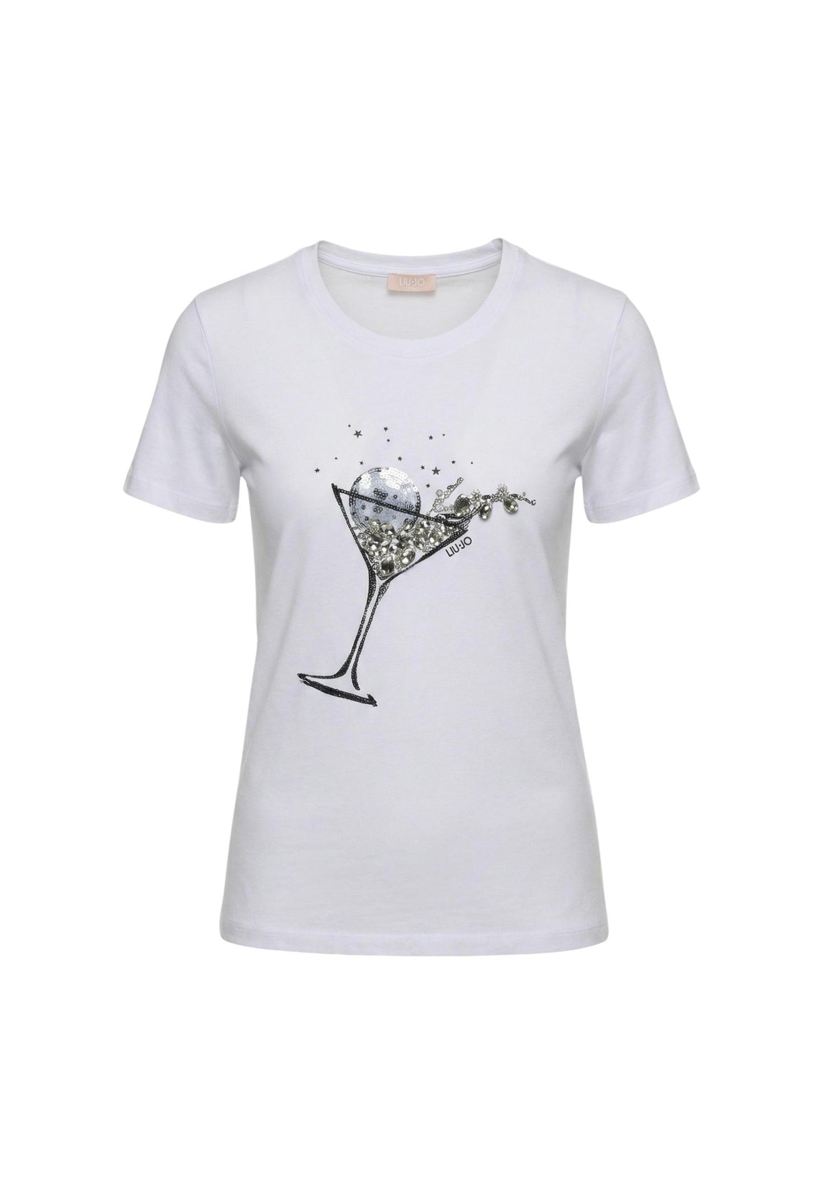 T-shirt Liu Jo couleur blanc — vue 5