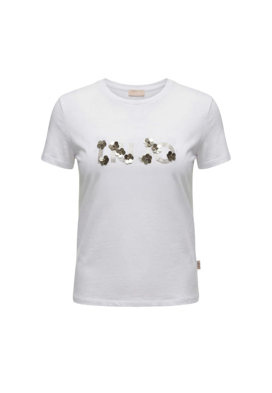 T-shirt Liu Jo couleur beige — vue 2
