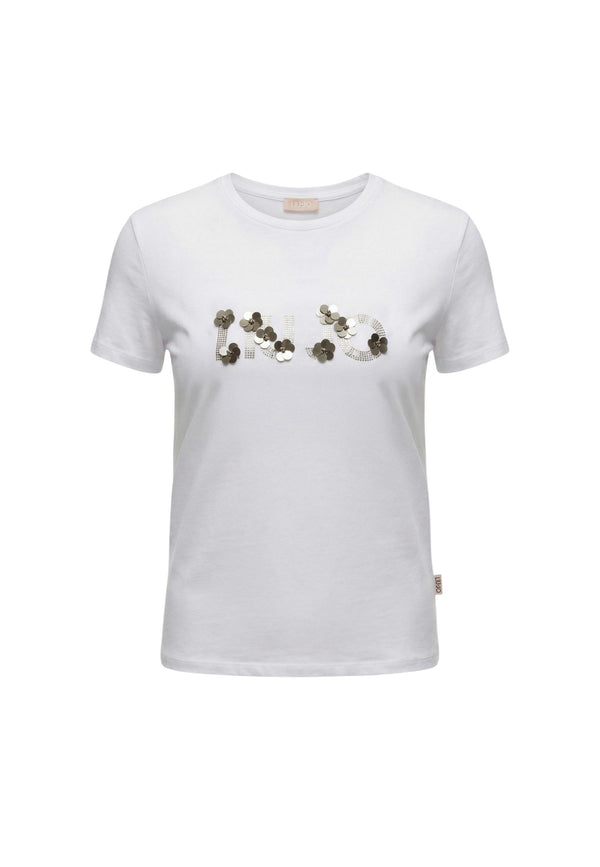 T-shirt Liu Jo couleur beige — vue 2