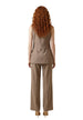 Gilet Liu Jo couleur beige — vue 5