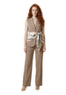 Gilet Liu Jo couleur beige — vue 3