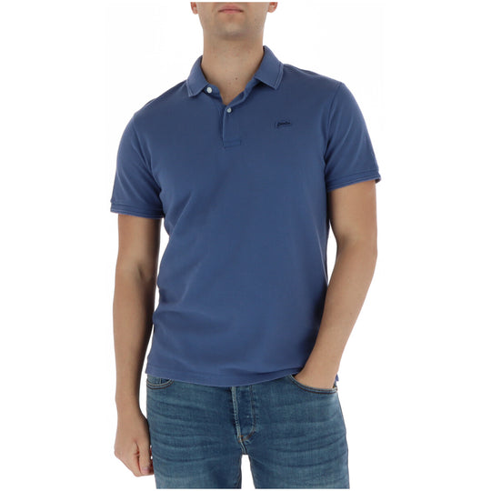 Polo Superdry couleur bleu