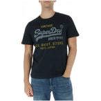 T-shirt Superdry couleur bleu