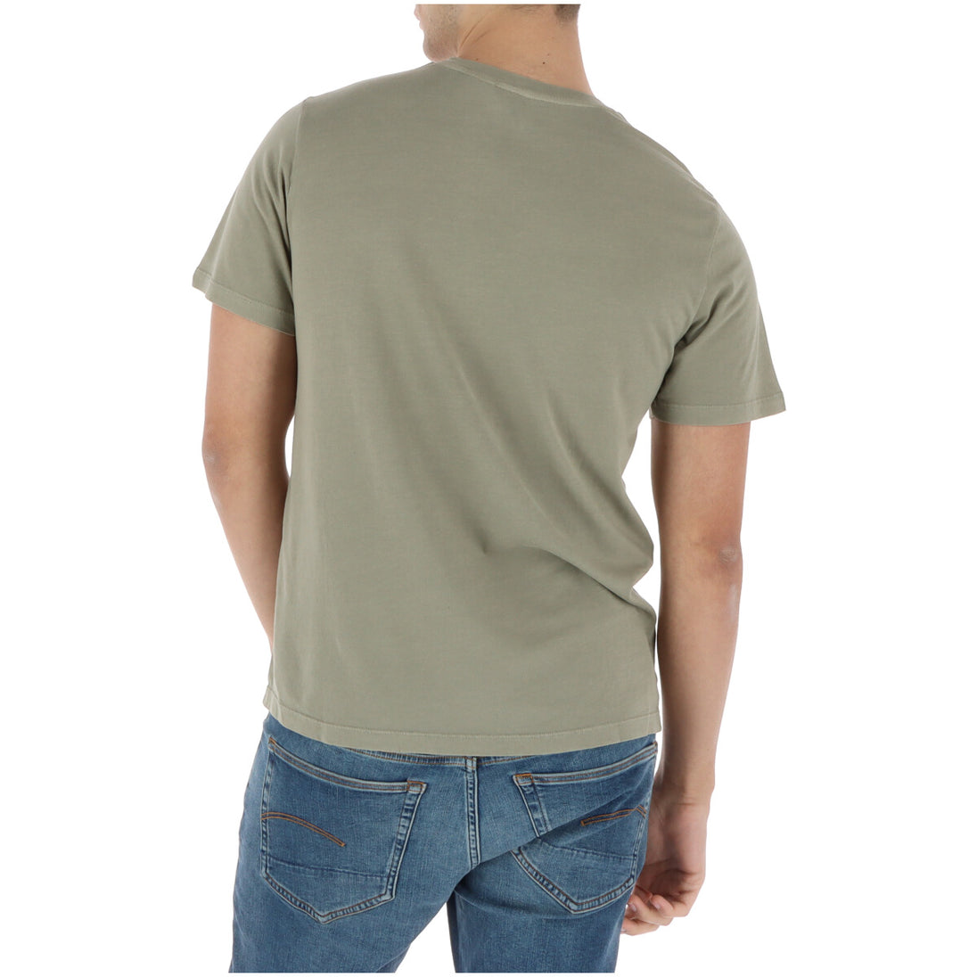T-shirt Superdry couleur vert — vue 2