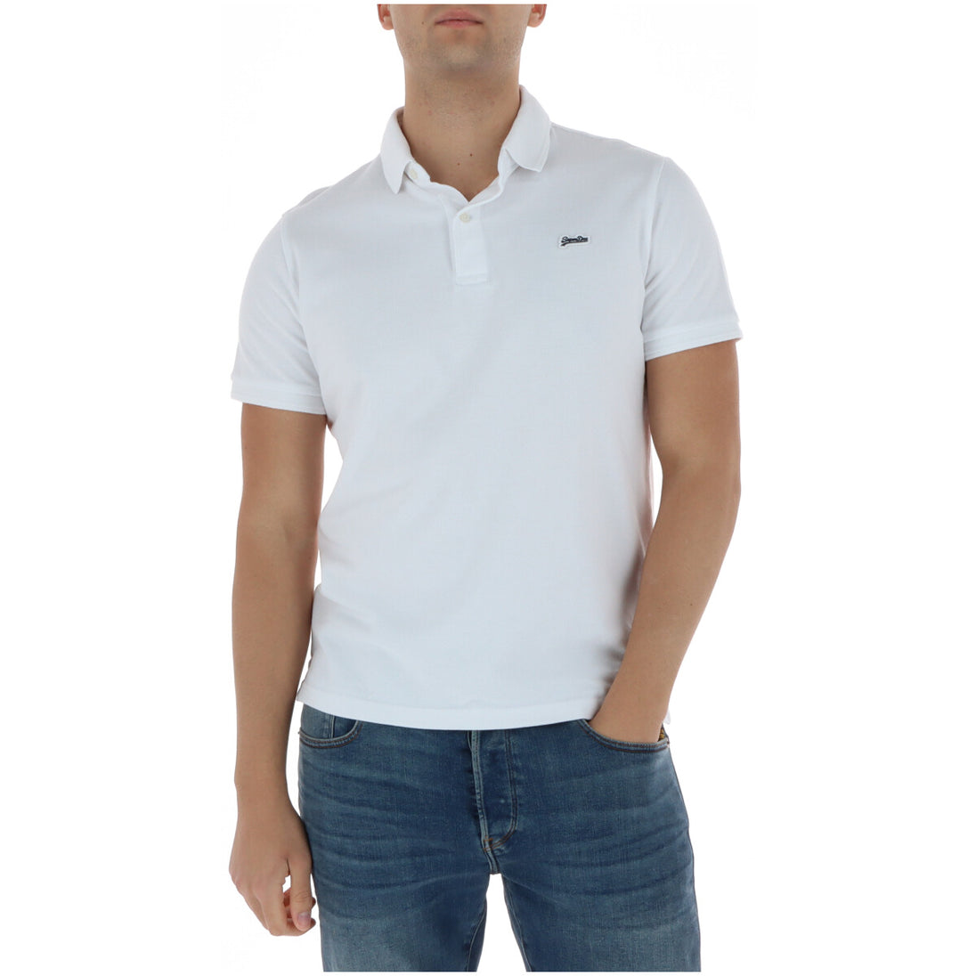 Polo Superdry couleur blanc