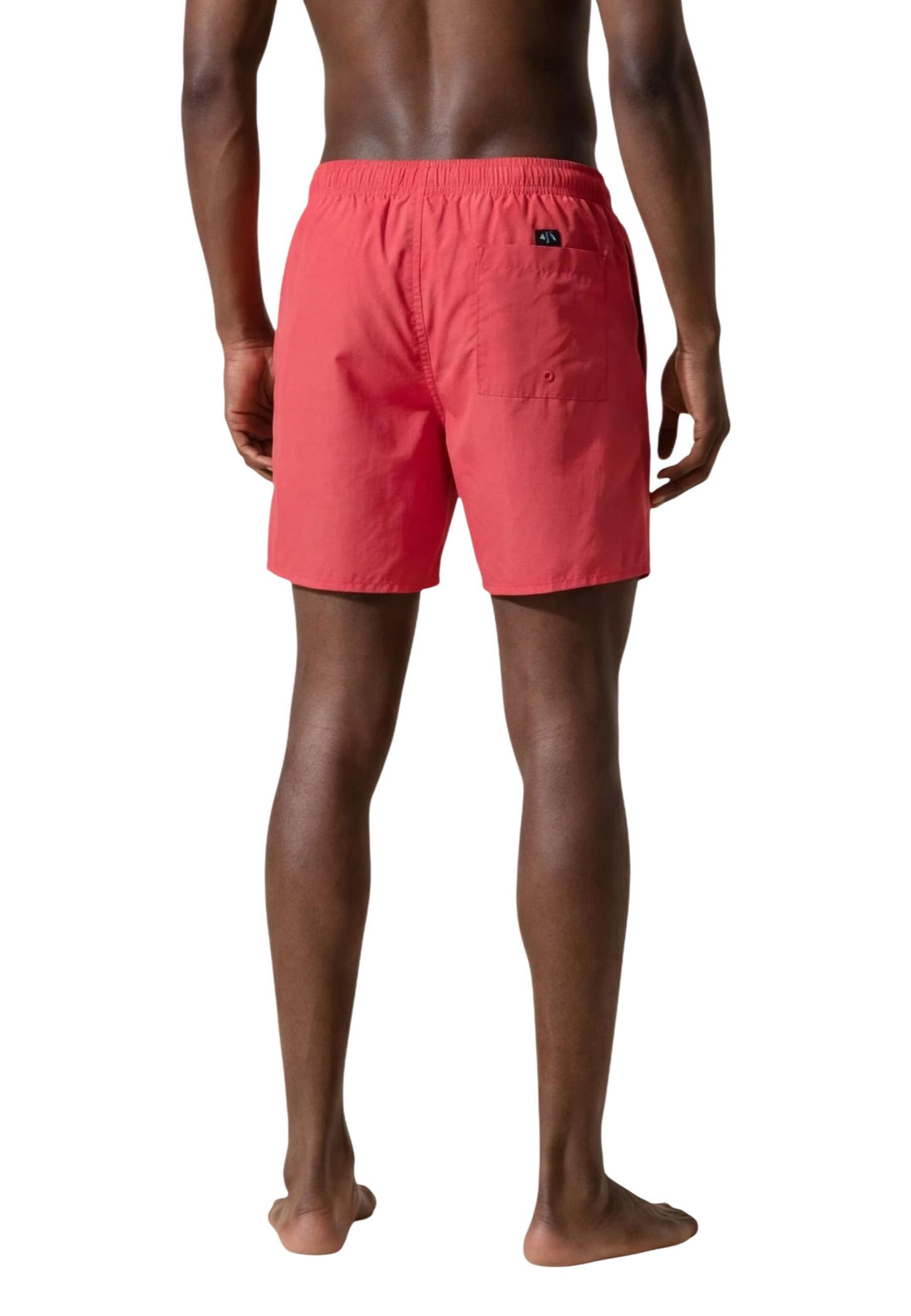 Maillot de bain Armani Exchange couleur corail — vue 2