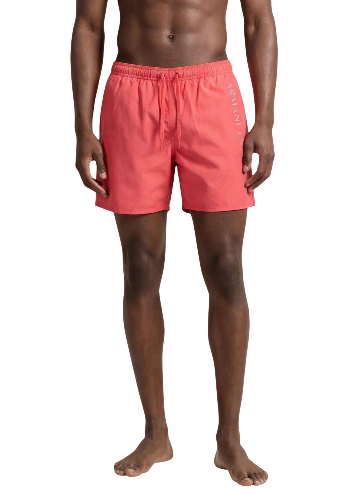 Maillot de bain Armani Exchange couleur corail