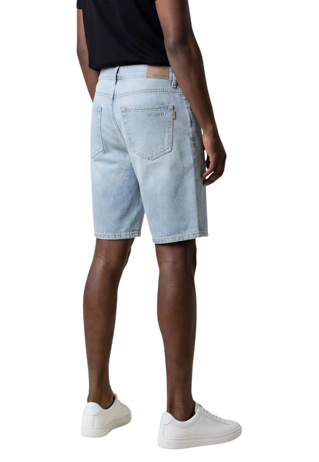 Bermuda Antony Morato couleur bleu azur — vue 2