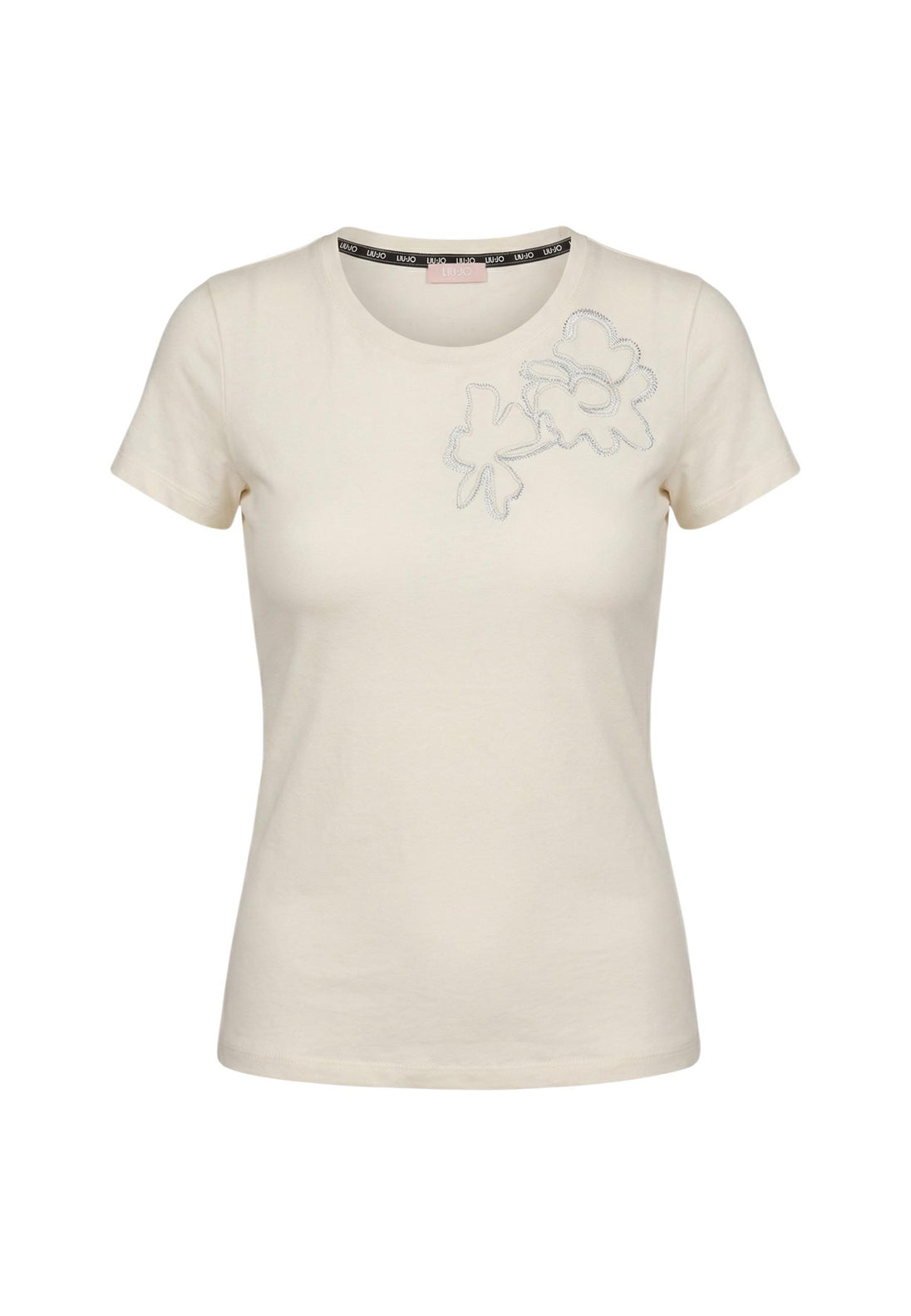T-shirt Liu Jo couleur beige — vue 3
