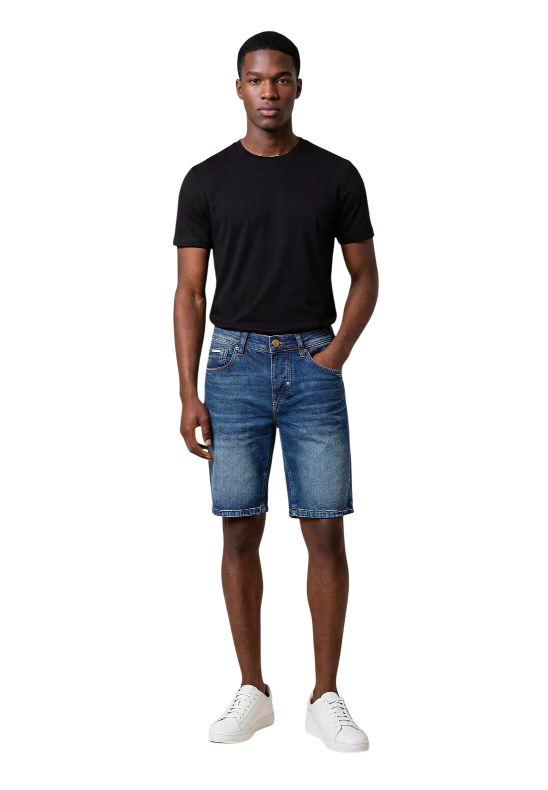 Bermuda Antony Morato couleur bleu — vue 5
